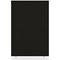 Impulse Plus Floor Screen, 1200x1800mm, Black