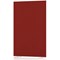 Impulse Plus Floor Screen, 1200x1800mm, Burgundy