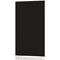Impulse Plus Floor Screen, 1000x1650mm, Black