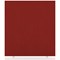 Impulse Plus Floor Screen, 1500x1650mm, Burgundy