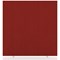 Impulse Plus Floor Screen, 1600x1650mm, Burgundy