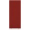 Impulse Plus Floor Screen, 600x1500mm, Burgundy
