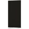 Impulse Plus Floor Screen, 800x1500mm, Black