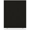 Impulse Plus Floor Screen, 1200x1500mm, Black