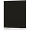 Impulse Plus Floor Screen, 1400x1500mm, Black