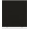 Impulse Plus Floor Screen, 1400x1500mm, Black