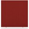 Impulse Plus Floor Screen, 1500x1500mm, Burgundy