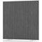 Impulse Plus Floor Screen, 1600x1500mm, Lead