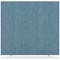 Impulse Plus Floor Screen, 1600x1500mm, Sky Blue