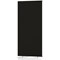 Impulse Plus Floor Screen, 600x1200mm, Black