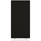 Impulse Plus Floor Screen, 600x1200mm, Black