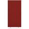 Impulse Plus Floor Screen, 600x1200mm, Burgundy