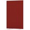 Impulse Plus Floor Screen, 800x1200mm, Burgundy