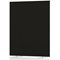 Impulse Plus Floor Screen, 1000x1200mm, Black