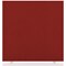 Impulse Plus Floor Screen, 1200x1200mm, Burgundy