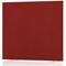 Impulse Plus Floor Screen, 1400x1200mm, Burgundy