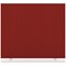 Impulse Plus Floor Screen, 1400x1200mm, Burgundy