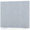 Impulse Plus Floor Screen, 1500x1200mm, Light Grey