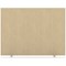 Impulse Plus Floor Screen, 1600x1200mm, Beige
