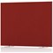 Impulse Plus Floor Screen, 1600x1200mm, Burgundy