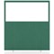 Impulse Plus Clear Half Vision Floor Screen, 1600x1800mm, Palm Green