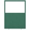 Impulse Plus Clear Half Vision Floor Screen, 1200x1650mm, Palm Green