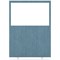 Impulse Plus Clear Half Vision Floor Screen, 1200x1650mm, Sky Blue