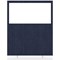 Impulse Plus Clear Half Vision Floor Screen, 1200x1500mm, Royal Blue