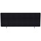 Impulse Plus Desk Screen, 1000x300mm, Black