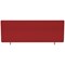 Impulse Plus Desk Screen, 1000x300mm, Burgundy
