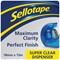 Sellotape Super Clear Tape and Dispenser, 18mmx15m, Pack of 7