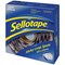 Sellotape Permanent Sticky Loop Spots in Handy Dispenser, 22mm Diameter, White, 125 Spots