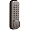 Lockit Mechanical Push Button Digital Lock, Chrome