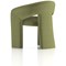 Boho Accent Chair, Forest Green