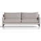 Emmy Cushioned 3 Seater Sofa, Light Grey