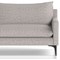 Emmy Cushioned 3 Seater Sofa, Light Grey