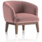 Lulu Accent Chair, Old Rosa