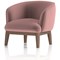 Lulu Accent Chair, Old Rosa