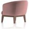 Lulu Accent Chair, Old Rosa