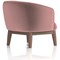 Lulu Accent Chair, Old Rosa