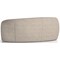 Phoebe Curved Sofa, Cream Boucle Fabric