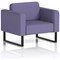 Brixworth Armchair, With Black Legs, In Synergy Fabric, Order