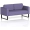 Brixworth 2 Seater Sofa, With Black Legs, In Synergy Fabric, Order