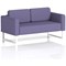 Brixworth 2 Seater Sofa, With White Legs, In Synergy Fabric, Order