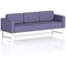 Brixworth 3 Seater Sofa, With White Legs, In Synergy Fabric, Order