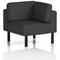 Brixworth Modular Seating Corner Unit, With Black Legs, In Synergy Fabric, Mix