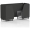 Brixworth 2 Seater Booth, Black Legs, Synergy Fabric, Mix Panels And Partner Sofa Brixworth 2 Seater Booth, Black Legs, Synergy Fabric, Mix Panels And Partner Sofa