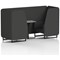 Brixworth 2 Seater Booth with Table, Black Legs, Grey/Black Table, Synergy Fabric, Mix Panels And Sofa
