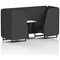 Brixworth 2 Seater Booth with Table, Black Legs, White/Black Table, Synergy Fabric, Mix Panels And Sofa