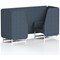 Brixworth 2 Seater Booth, White Legs, Rivet Fabric, Crucible Panels And Sofa